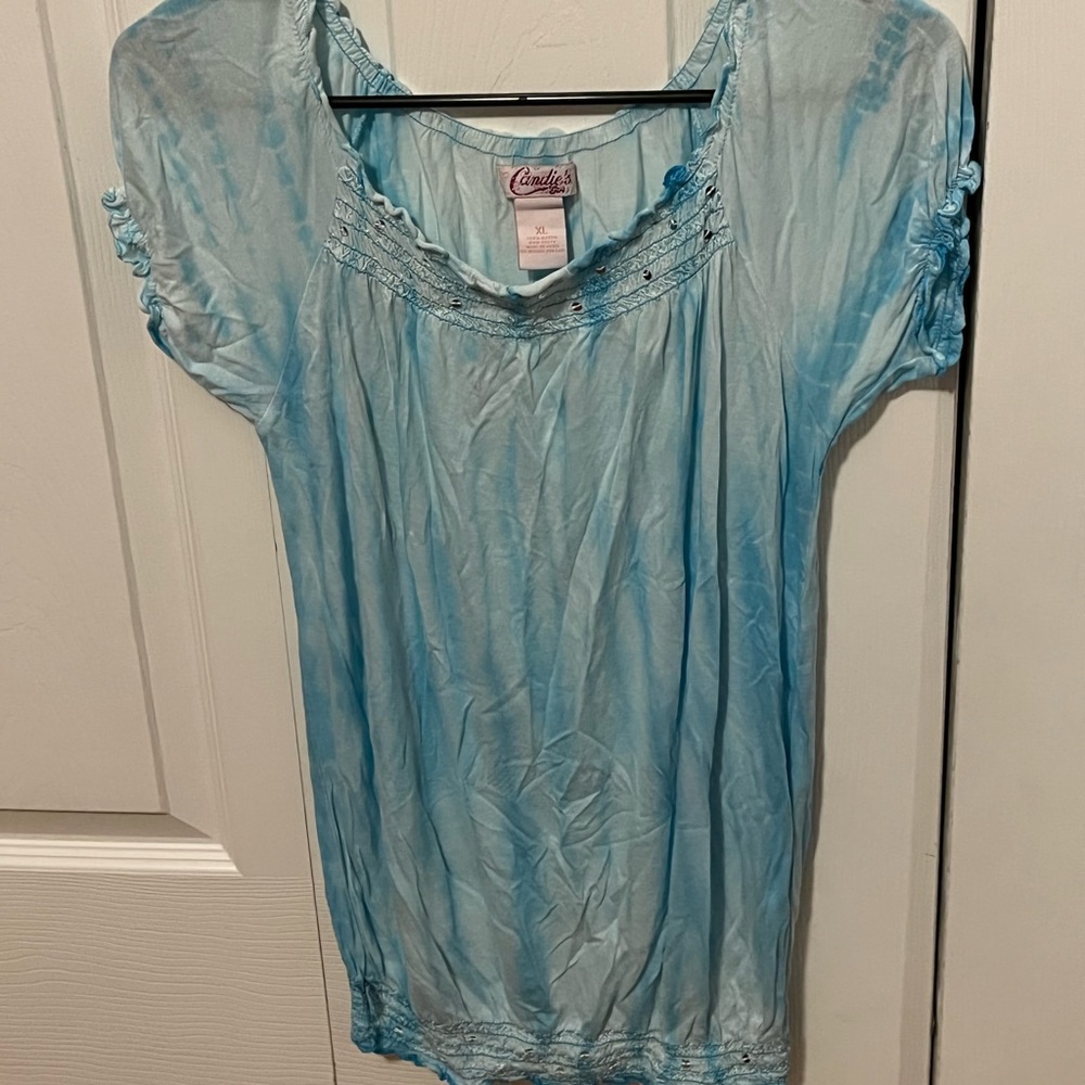 Candie’s Blue Girls Blouse